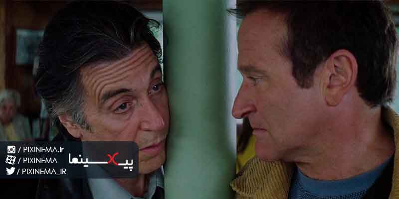 فیلم سینمایی بی‌خوابی ، سکانس تهدید پلیس توسط قاتل (Insomnia, 2002)