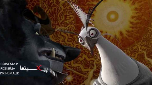 سکانس طالع بینی بز پیشگو در فیلم پاندای کونگ ‌فوکار ۲(Kung Fu Panda 2)