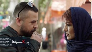 سکانسی از مجموعه عاشقانه ، پیمان (هومن سیدی) و گیسو در جاده شمال